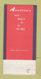 Matchbook Cover - Annette's Restaurant Kenwood Mall Cincinnati OH 30 Strike