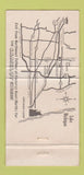 Matchbook Cover - Camelot Restaurant Des Plaines IL WEAR 30 Strike