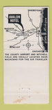 Matchbook Cover - Avalon Hotel Waukesha WI WEAR 30 Strike