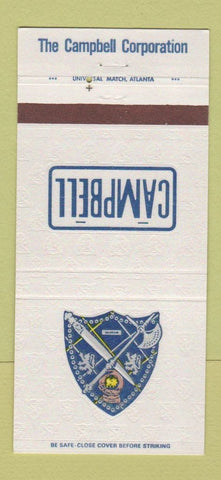 Matchbook Cover - Campbell Corp Ford AMC Dodge Bristol VA TN 30 Strike
