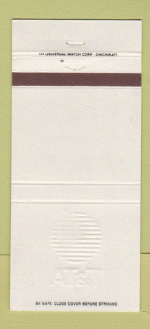 Matchbook Cover - AT&T Telephone 30 Strike
