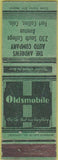 Matchbook Cover - Andrews Oldsmobile Fort Collins CO WEAR