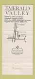 Matchbook Cover - Emerald Valley Golf Course Creswell OR 30 Strike