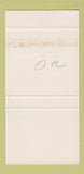 Matchbook Cover - Tualatin Country Club OR SAMPLE 30 Strike