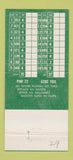 Matchbook Cover - Portland Golf Club Portland OR 30 Strike