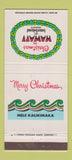 Matchbook Cover - InterIsland Resorts Hawaii Christmas 30 Strike