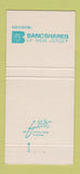 Matchbook Cover - The Bank of New Jersey Bancshares 30 Strike