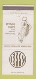 Matchbook Cover - Banco Popular Puerto Rico 30 Strike