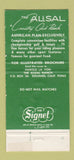 Matchbook Cover - Alisal Country Club Solvang CA WEAR 30 Strike