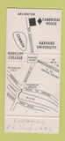 Matchbook Cover - Cambridge Hotel Motor Hotel Cambridge MA 30 Strike