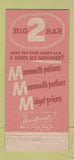 Matchbook Cover - The Prime Rib Restaurant Philadelphia PA 30 Strike