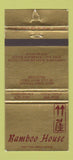 Matchbook Cover - Bamboo House Restaurant Baltimore MD Cockeysville 30 Strike