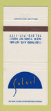 Matchbook Cover - Soleil New York City 30 Strike