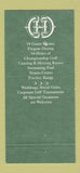 Matchbook Cover - Country Club of Hershey PA 30 Strike