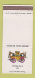 Matchbook Cover Public Transmission Service Miami FL early fire truck 30 Strike