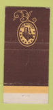 Matchbook Cover - The Buttery Ambassador Hotels Chicago IL 30 Strike
