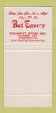 Matchbook Cover - Red Tavern Methuen MA 30 Strike
