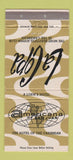 Matchbook Cover - Americana Hotel San Juan Puerto Rico La Copa 30 Strike