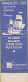 Matchbook Cover - Palos Verdes Bowling Torrance CA billiards