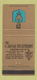 Matchbook Cover - The Casa Munras Garden Hotel Monterey CA 30 Strike