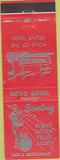 Matchbook Cover - Noyo Bowling CA red