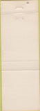 Matchbook Cover - Noyo Bowling CA red