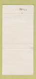 Matchbook Cover - Bobby Buford Restaurant Columbia MO WEAR 30 Strike