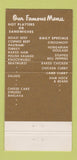 Matchbook Cover - Mister Hof Brau San Francisco CA WEAR 30 Strike