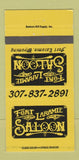 Matchbook Cover - Fort Laramie Saloon Laramie WY 30 Strike