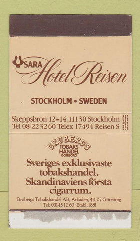 Matchbox - Sara Hotel Reisen Stockholm Sweden