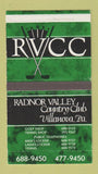 Matchbox - Radnor Valley country Vlub Villanova PA