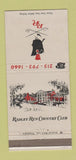 Matchbook Cover - Radley Run Country Club West Chester PA 30 Strike