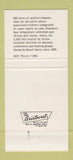 Matchbook Cover - Basin Barbor Club Vergennes VT 30 Strike