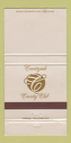 Matchbook Cover - Countryside Country Club WEAR 30 Strike