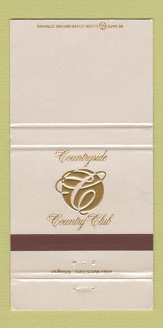 Matchbook Cover - Countryside Country Club WEAR 30 Strike