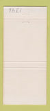 Matchbook Cover - New Castle Country Club PA 30 Strike