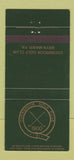 Matchbook Cover - Overbrook Golf Club Bryn Mawr PA 30 Strike