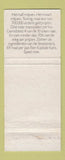 Matchbook Cover - State Lottery Dutch 30 Strike
