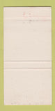 Matchbook Cover - WH Barton Insurance Agency Somerset PA 30 Strike