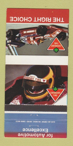 Matchbook Cover - Canadian Tire Auto Racing 30 Strike