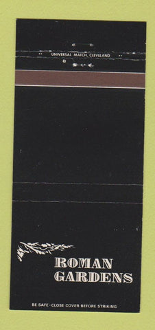 Matchbook Cover - Roman Gardens Restaurant Cleveland OH 30 Strike