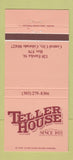 Matchbook Cover - Teller House Central City Colorado 30 Strike