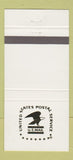 Matchbook Cover - United States Postal Service USPS 30 Strike
