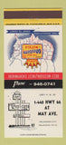 Matchbook Cover - Tropicana Inn Oklahoma City OK Route 66 Best Western 30 Strike
