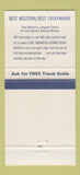 Matchbook Cover - Tropicana Inn Oklahoma City OK Route 66 Best Western 30 Strike
