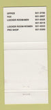 Matchbook Cover - Chartiers Country Club Pittsburgh PA 30 Strike