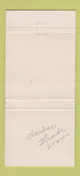 Matchbook Cover - Hershey Country Club PA 30 Strike