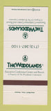 Matchbook Cover - The Woodlands TX 30 Strike