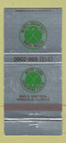 Matchbook Cover - Ruth Lake Country Club Hinsdale IL SILVER 30 Strike