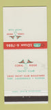 Matchbook Cover - Coral Ridge Yacht Club Fort Lauderdale FL 30 Strike